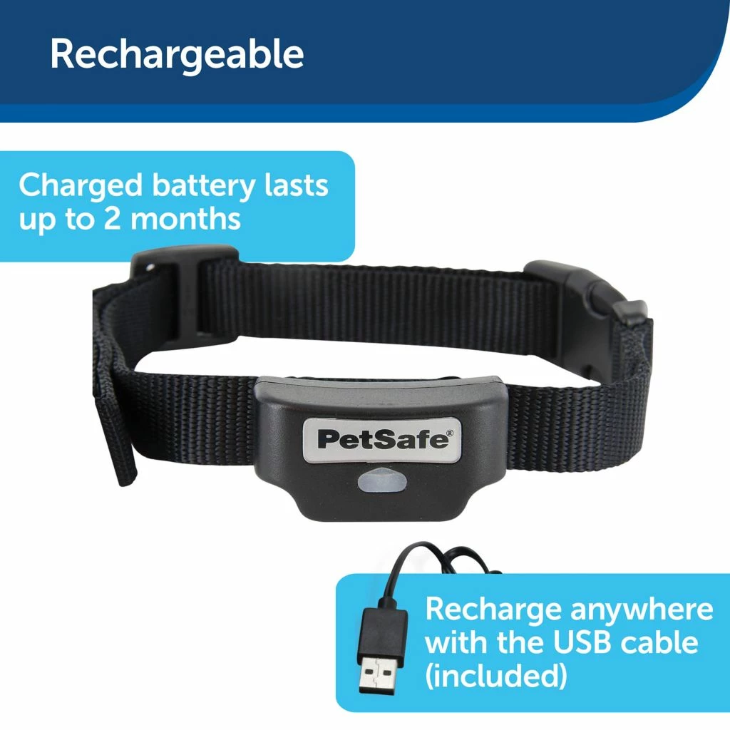 PetSafe Rechargeable In-Ground Fence Pet Receiver Collar, Waterproof, Adjustable 5 PetSafe Rechargeable In-Ground Fence Pet Receiver Collar, Waterproof, Adjustable - Image 3