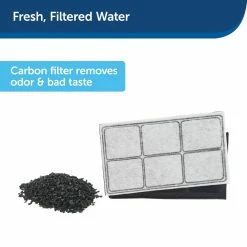 PetSafe Drinkwell Zen Stainless Steel Dog and Cat Water Fountain, 128 oz. -PetSafe Store 1136877 A2