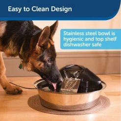 PetSafe Drinkwell Zen Stainless Steel Dog and Cat Water Fountain, 128 oz. -PetSafe Store 1136877 A4