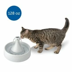 PetSafe Drinkwell 360 Dog and Cat Water Fountain, Plastic, 128 oz.