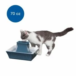 PetSafe Drinkwell Ceramic Pagoda Dog and Cat Water Fountain, 70 oz. -PetSafe Store 1136881