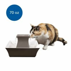 PetSafe Drinkwell Ceramic Pagoda Dog and Cat Water Fountain, 70 oz. -PetSafe Store 1136883