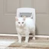 PetSafe 4-Way Locking Cat Door, Interior or Exterior, Fits Doors 1/16 in. to 2-1/8 in. Thick 2 PetSafe 4-Way Locking Cat Door, Interior or Exterior, Fits Doors 1/16 in. to 2-1/8 in. Thick -PetSafe Store 1181941