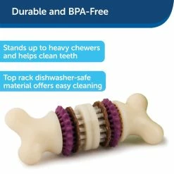 PetSafe Busy Buddy Bristle Bone, Extra Small -PetSafe Store 1182346 A2
