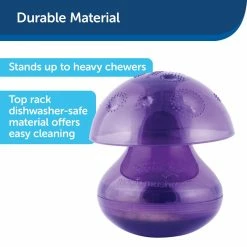 PetSafe Busy Buddy Magic Mushroom Dog Chew Toy 12 PetSafe Busy Buddy Magic Mushroom Dog Chew Toy -PetSafe Store 1182363 A4