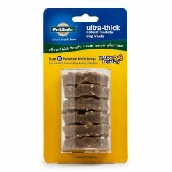 PetSafe Busy Buddy Ultra-Thick Natural Rawhide Dog Treats, Medium -PetSafe Store 1182410 A6
