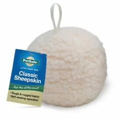 PetSafe Classic Sheepskin Ball Dog Toy -PetSafe Store 1182444