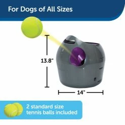 PetSafe Automatic Ball Launcher Dog Toy - Tennis Ball Throwing Machine for Dogs -PetSafe Store 1204235 A4