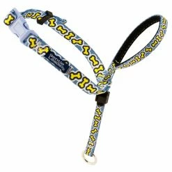 PetSafe Gentle Leader Chic Designer Headcollar and Leash, Bonez