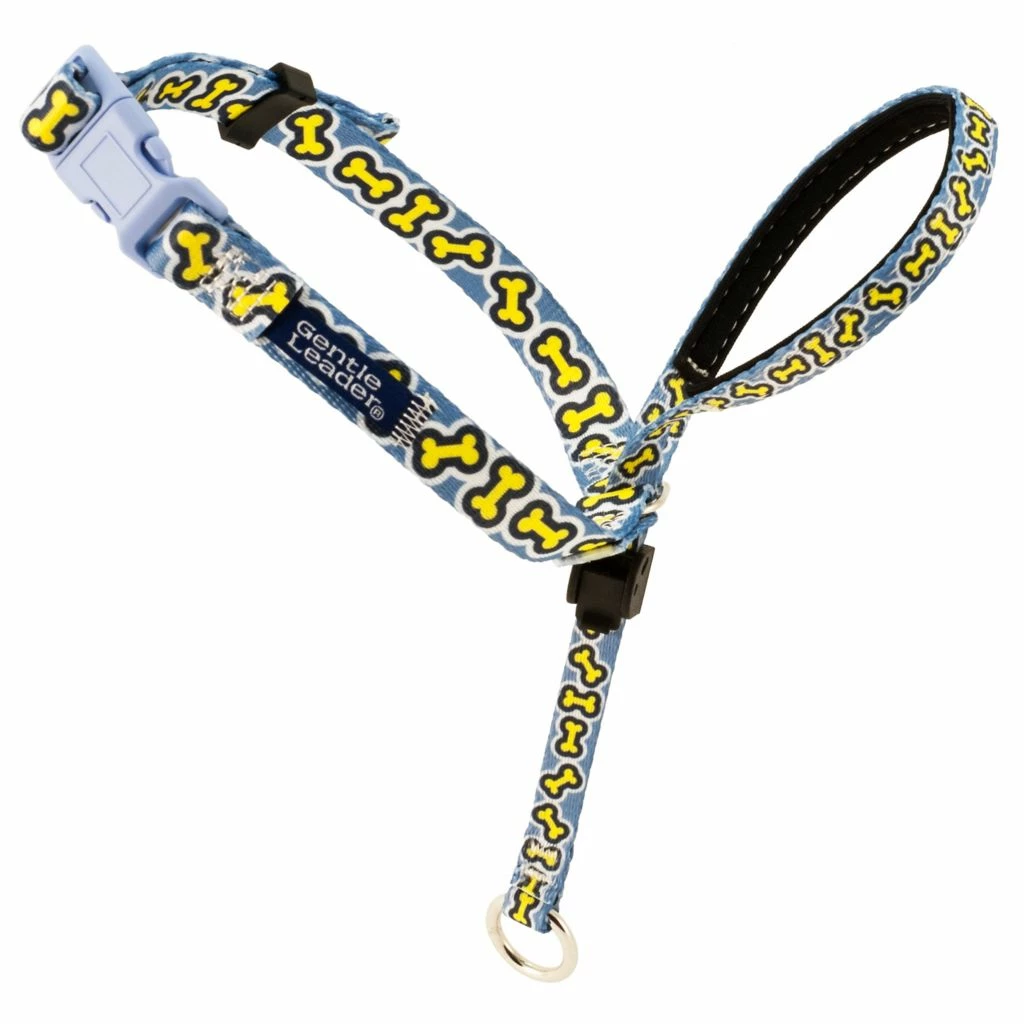 PetSafe Gentle Leader Chic Designer Headcollar and Leash, Bonez 3 PetSafe Gentle Leader Chic Designer Headcollar and Leash, Bonez