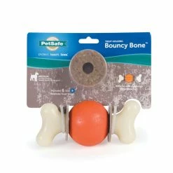 PetSafe Sportsmen Bouncy Bone Dog Chew Toy, Medium