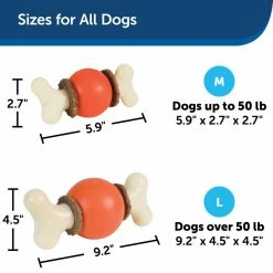 PetSafe Sportsmen Bouncy Bone Dog Chew Toy, Large 14 PetSafe Sportsmen Bouncy Bone Dog Chew Toy, Large -PetSafe Store 1258808 A4
