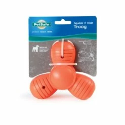 PetSafe Sportsmen Troog Squeak 'N Treat Dog Chew Toy, Medium -PetSafe Store 1258822 A6