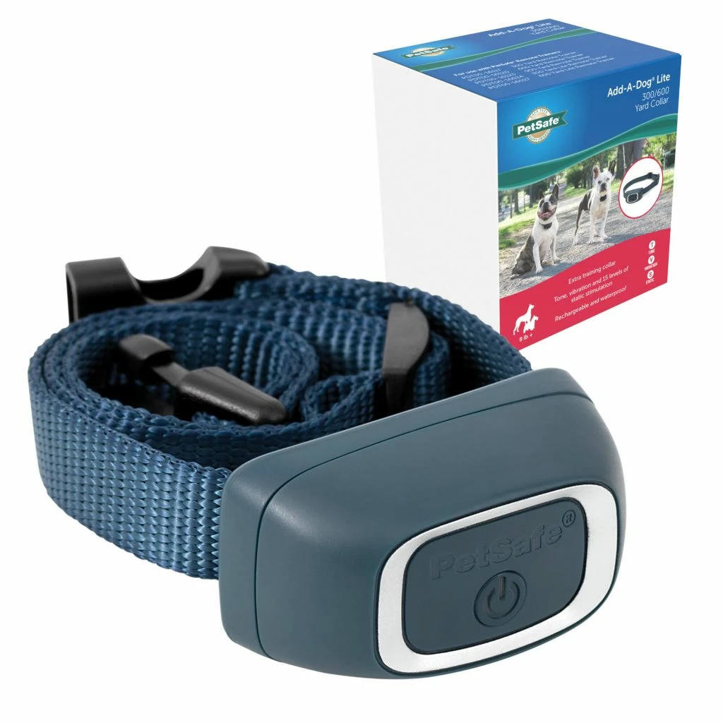 PetSafe Lite Add-A-Dog Remote Dog Training Collar, 300 yd. Range, Waterproof, 15 Levels Stimulation, for 8 lb. or Smaller Dogs 3 PetSafe Lite Add-A-Dog Remote Dog Training Collar, 300 yd. Range, Waterproof, 15 Levels Stimulation, for 8 lb. or Smaller Dogs