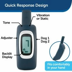 PetSafe Remote Dog Training Collar, 600 yd. Range, for Dogs 8 lb. or Larger, Neck Sizes 6 to 27 in. -PetSafe Store 1339662 A3