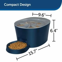 PetSafe 6 Meal Programmable Pet Food Dispenser, Automatic Dog and Cat Feeder - Dry Kibble or Semi-Moist Pet Food 16 PetSafe 6 Meal Programmable Pet Food Dispenser, Automatic Dog and Cat Feeder - Dry Kibble or Semi-Moist Pet Food -PetSafe Store 1339664 A4