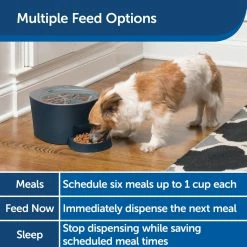 PetSafe 6 Meal Programmable Pet Food Dispenser, Automatic Dog and Cat Feeder - Dry Kibble or Semi-Moist Pet Food 17 PetSafe 6 Meal Programmable Pet Food Dispenser, Automatic Dog and Cat Feeder - Dry Kibble or Semi-Moist Pet Food -PetSafe Store 1339664 A5