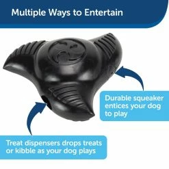 PetSafe Squeak 'N Treat Ninja Star Dog Chew Toy, Medium 12 PetSafe Squeak 'N Treat Ninja Star Dog Chew Toy, Medium -PetSafe Store 1460326 A2