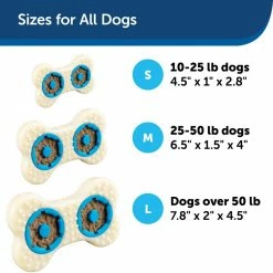 PetSafe Busy Buddy Forever Dog Toy Bone, Medium -PetSafe Store 1460331 A5