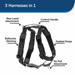 PetSafe 3-in-1 Reflective Dog Harness with 2-Point Control Leash -PetSafe Store 1530613 A2