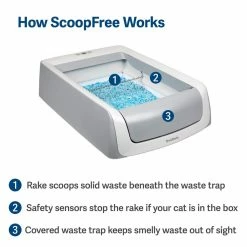 PetSafe Scoop-Free Self-Cleaning Cat Litter Box, Hooded 14 PetSafe Scoop-Free Self-Cleaning Cat Litter Box, Hooded -PetSafe Store 1530700 A2