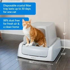 PetSafe Scoop-Free Self-Cleaning Cat Litter Box, Hooded 16 PetSafe Scoop-Free Self-Cleaning Cat Litter Box, Hooded -PetSafe Store 1530700 A4
