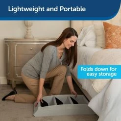 PetSafe CozyUp Folding Pet Steps, 24 in. x 16 in. x 20 in., 150 lb. Capacity -PetSafe Store 1592218 A3