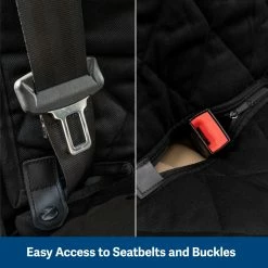 PetSafe Happy Ride Quilted Hammock Seat Cover, Black -PetSafe Store 1923045 A4