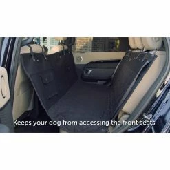 PetSafe Happy Ride Quilted Hammock Seat Cover, Black -PetSafe Store 1923045 VIDEO 1 480x270 1200k
