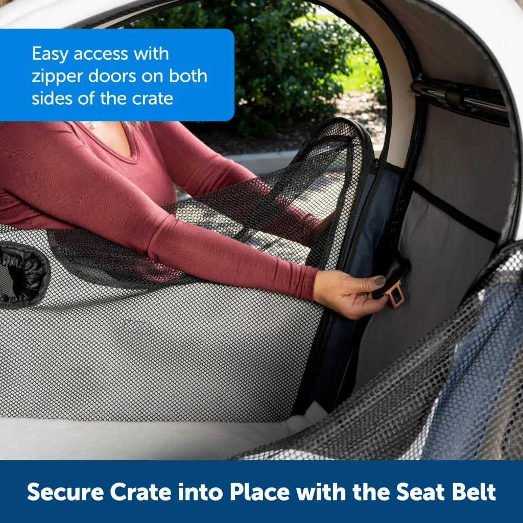 New! PetSafe Happy Ride Collapsible Travel Crate 7 New! PetSafe Happy Ride Collapsible Travel Crate - Image 5